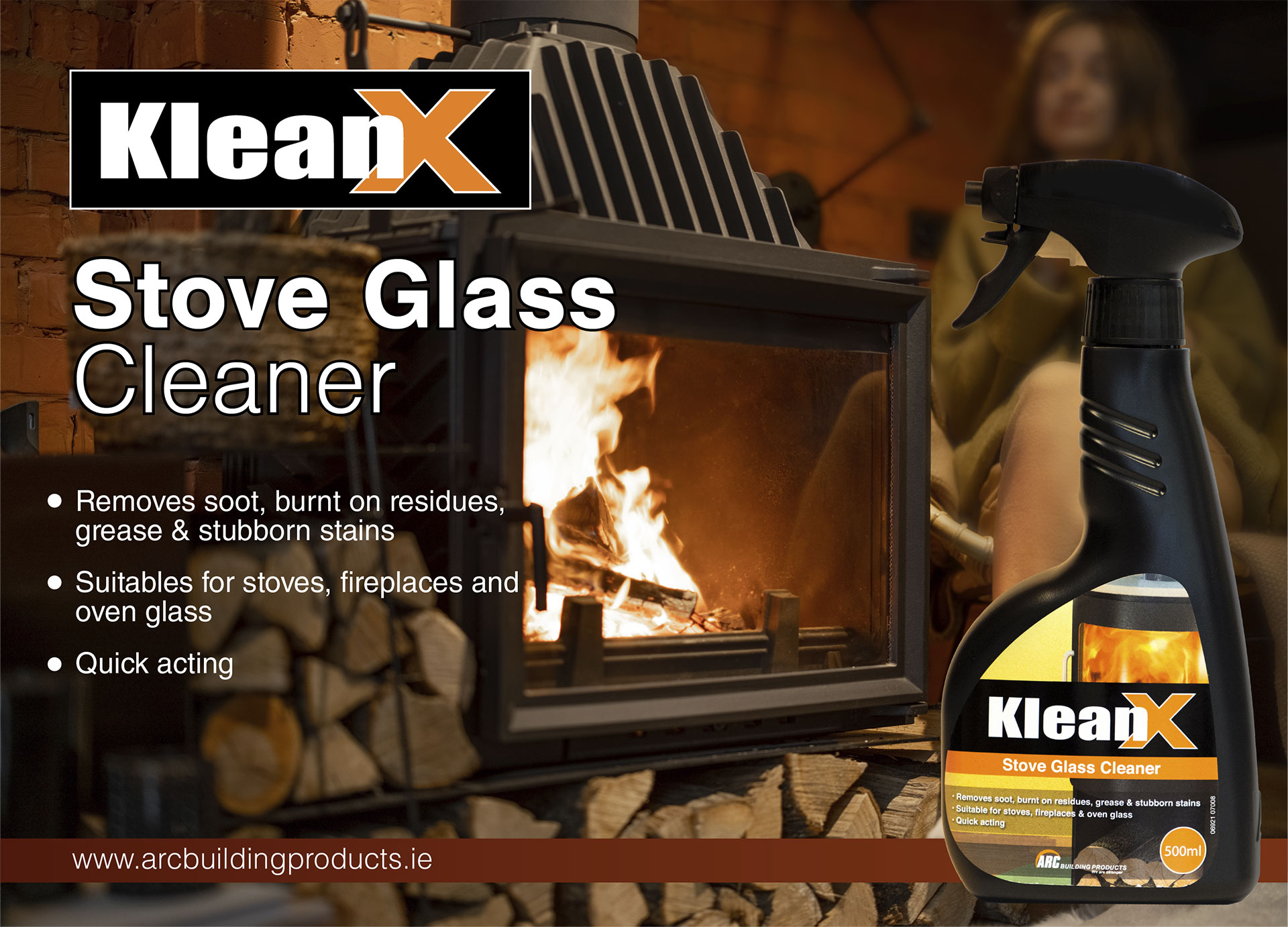 How to clean a stove glass? Arc Building Products