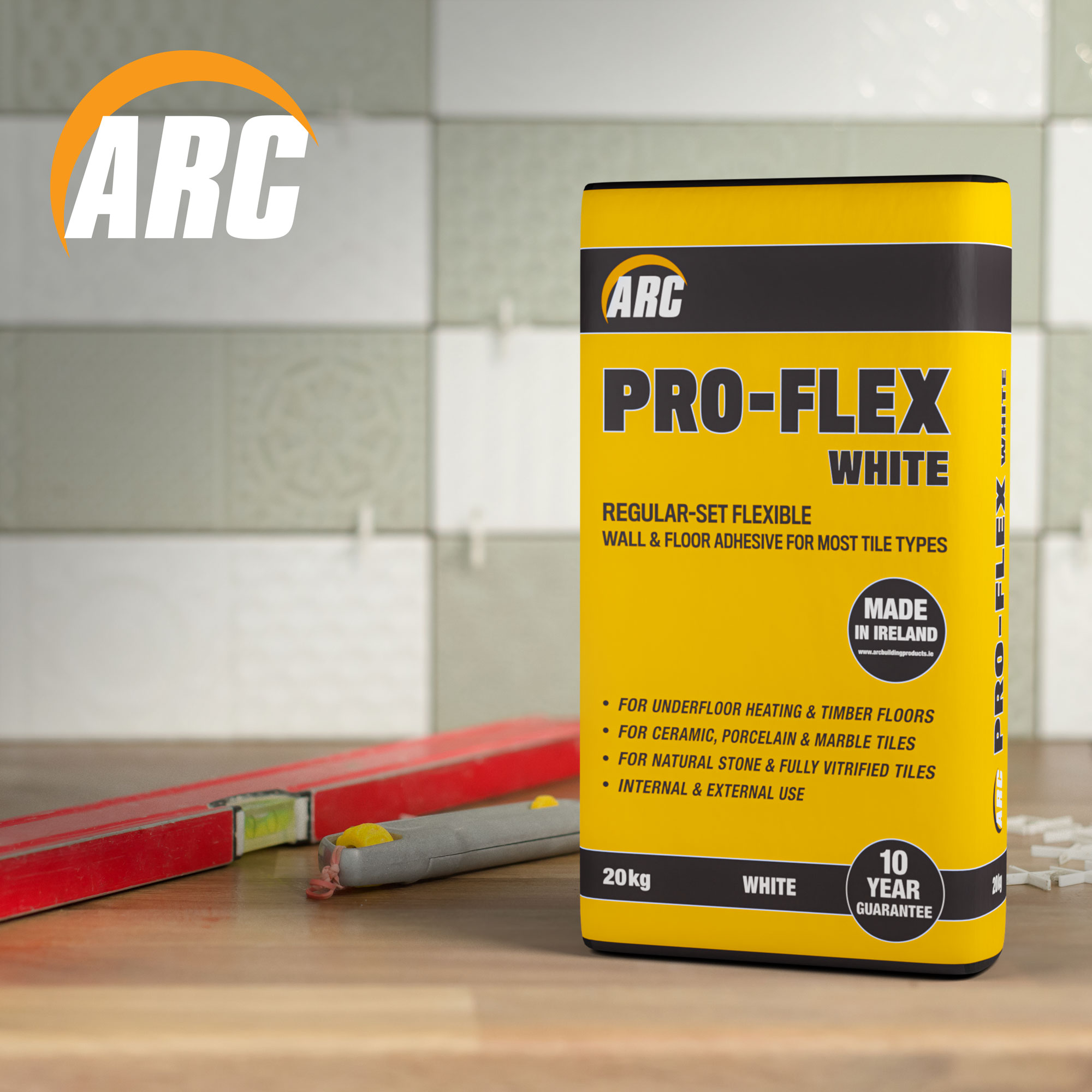 Arc ProFlex Slow Set Tile Adhesive Arc Building Products
